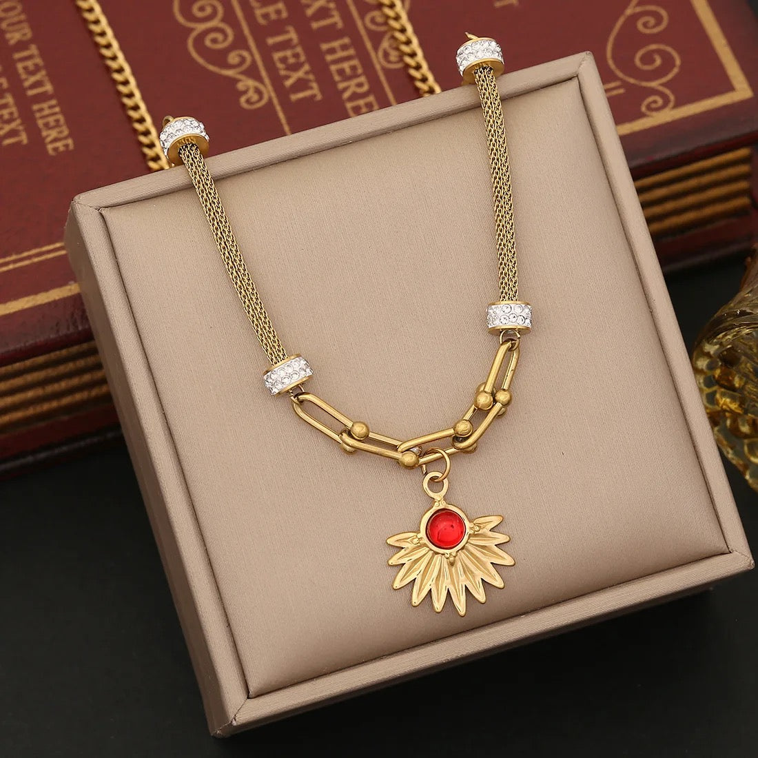 Gilded Bloom Necklace