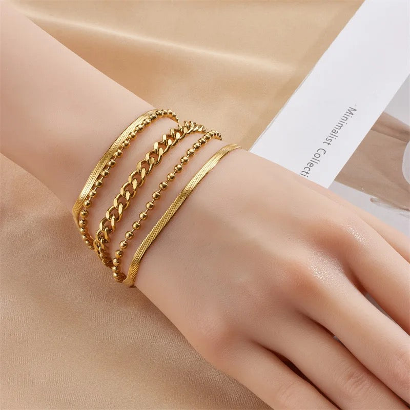 Luxe Layered Harmony Bracelet