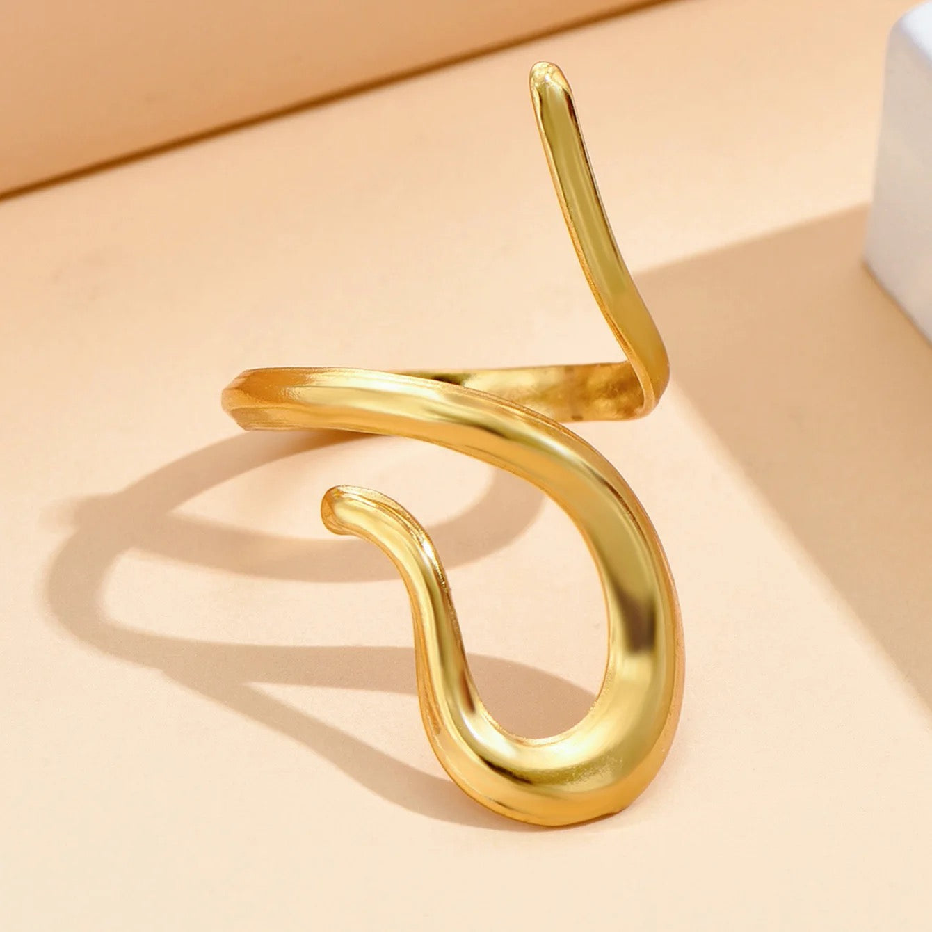 Serpentine Elegance Ring