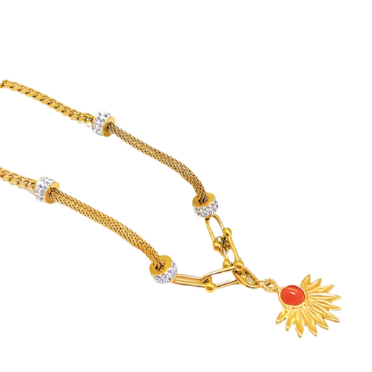 Gilded Bloom Necklace