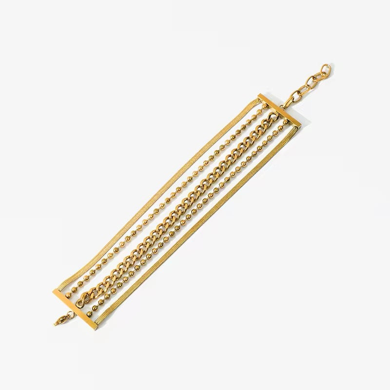 Luxe Layered Harmony Bracelet