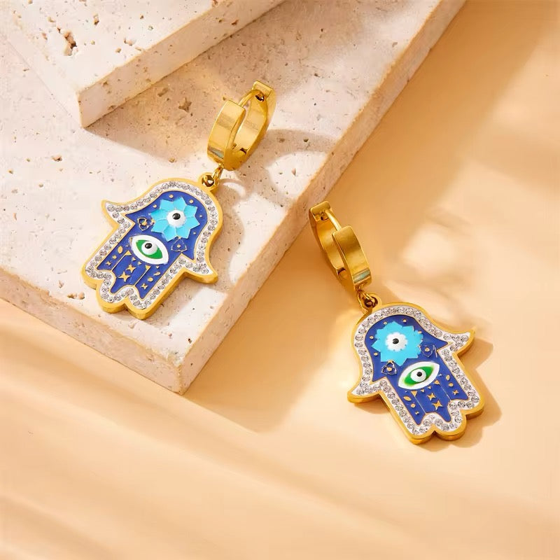 Sapphire Hamsa