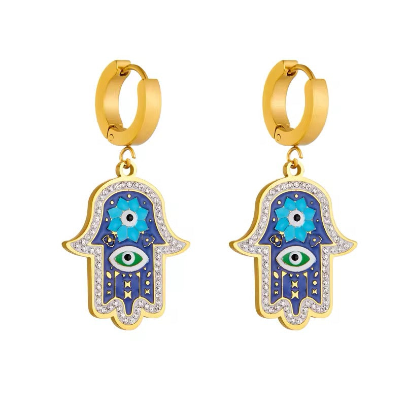 Sapphire Hamsa